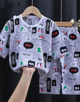 Summer Clothes Cotton Silk Air-conditioning Clothes Baby Clothes