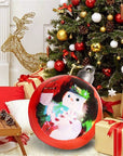 Christmas Ornament Ball Outdoor Pvc 60CM Inflatable Decorated Ball PVC Giant Big Large Balls Xmas Tree Decorations Toy Ball