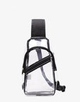 Men's PVC Waterproof Transparent Chest Bag