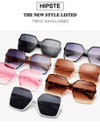 1 PC Car Motor Oversized Square Sunglasses for Women and Men UV Protection Eyeglasses Retro Big Frame Sun Glasses Fashion Shades