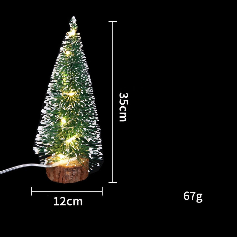 Christmas Decorations LED Lights Mini Christmas Tree