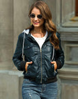 Leather jacket