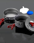 Picnic cookware set camping pot set camping pot