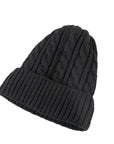 Winter Mohair Women Fleece Knitted Beanie