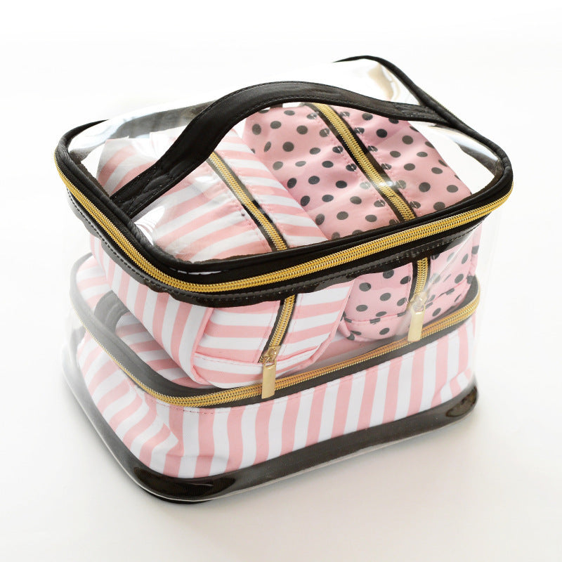 Pvc Portable Toiletry Bag Suit