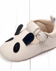 Spring and autumn cartoon animal baby shoes matte leather non-slip soft bottom baby shoes wholesale 0884