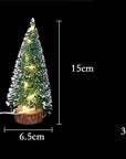 Christmas Decorations LED Lights Mini Christmas Tree