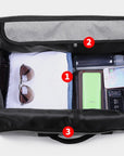 Cylinder travel bag