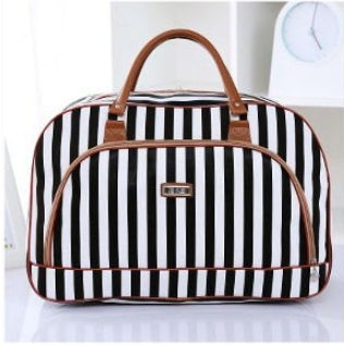 Large-capacity portable travel bag PU leather travel bag