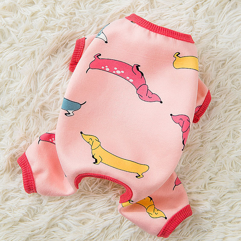 Four-legged home clothes puppy clothes