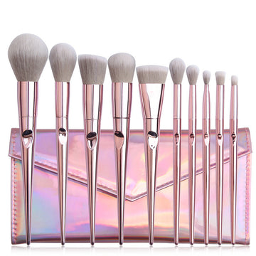 10 wet And Wild Makeup Brushes Set With Brush Bag Makeup Tools