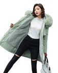 Lamb Wool Inner Village Down Cotton Jacket Women's Quilted Jacket