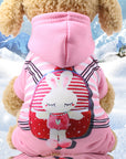 Pet Clothes Four-Legged Clothes Button Dog Clothes