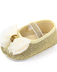 Newborn Princess Shoes Baby Shoes Soft Soled Baby Shoes Bow Princess Shoes Single Shoes