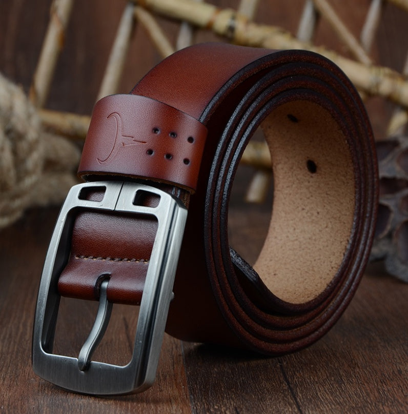 Pin buckle belt