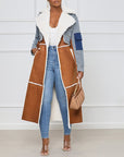 Fashion Denim Long Cotton Jacket