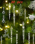 Acrylic Christmas Tree Crystal Decorations