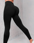 High Waist Seamless Yoga Pants Women's Solid Color Dot Striped Print Butt Lifting Leggings Fitness Running Sport Gym Legging Outfits