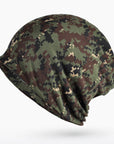 Hats Caps, Dual-use Men's And Women's Baotou Camouflage Bibs