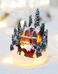 Christmas Decorations Resin House Gifts