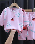 Summer Clothes Cotton Silk Air-conditioning Clothes Baby Clothes