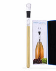 Wine Bottle Cooler Stick Stainless Steel Wine Chilling Rod Leakproof Wine Chiller Beer Beverage Frozening Stick Bar Tools