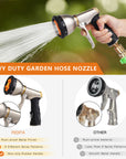 Home Fashion Simple 9 Function Garden Hose Spray Gun