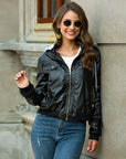 Leather jacket