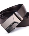 Men's leather belt