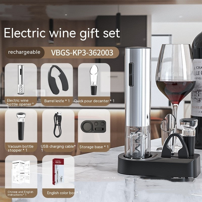 Creative Wine Ware Plastic Bottle Opener Rechargeable