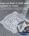 Disposable Self-adhesive Tian Zi Floor Drain Sheet Anti-blocking Insect-proof Anti-hair