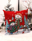 Christmas Square Pillow Cover Home Christmas Decorations