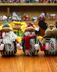 Christmas Elk Santa Claus Snowman Christmas Decorations