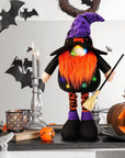 Halloween Decorations Slim Retractable Faceless Elderly Ornaments