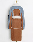 Fashion Denim Long Cotton Jacket