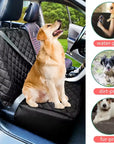 DOg Car Seat Cover, Waterproof Pet Front Seat Cover Vehicle Seat Protection, Scratch Proof & Nonslip Pet Car Seat Protector Dog Seat Cover For Cars, Trucks & SUV