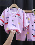 Summer Clothes Cotton Silk Air-conditioning Clothes Baby Clothes