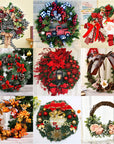 Christmas Garland Window Decoration Christmas Decorations