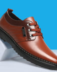 The new shoes shoes fall men's business casual shoes men shoes shoes round British Dad