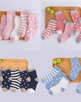 Cotton tube child socks