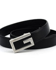 Stainless steel automatic buckle belt