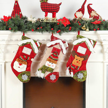 Christmas Stocking Decorations Gift Socks