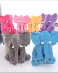 Soft Comfort Elephant Plush Toy  Accompany Sleeping Baby Sleep Child Pillow Leather Shell