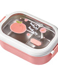 Stainless Steel Lunch Box Fruit Printed Student Lunch