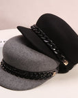 Hats Women's High-end Wool Cloth Retro