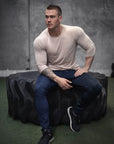 New Long Sleeve T Shirt Sport Men Gym Shirt Quick Dry Gym Fitness Training Running T Shirt Men Workout T-Shirt Bodybuilding Tops