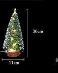 Christmas Decorations LED Lights Mini Christmas Tree