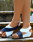 Platform Platform With Skirt Casual Open Toe All-match Beach