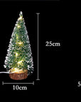 Christmas Decorations LED Lights Mini Christmas Tree