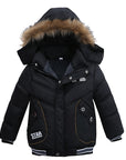 Small And Medium-Sized Boys Cotton-Padded Jackets